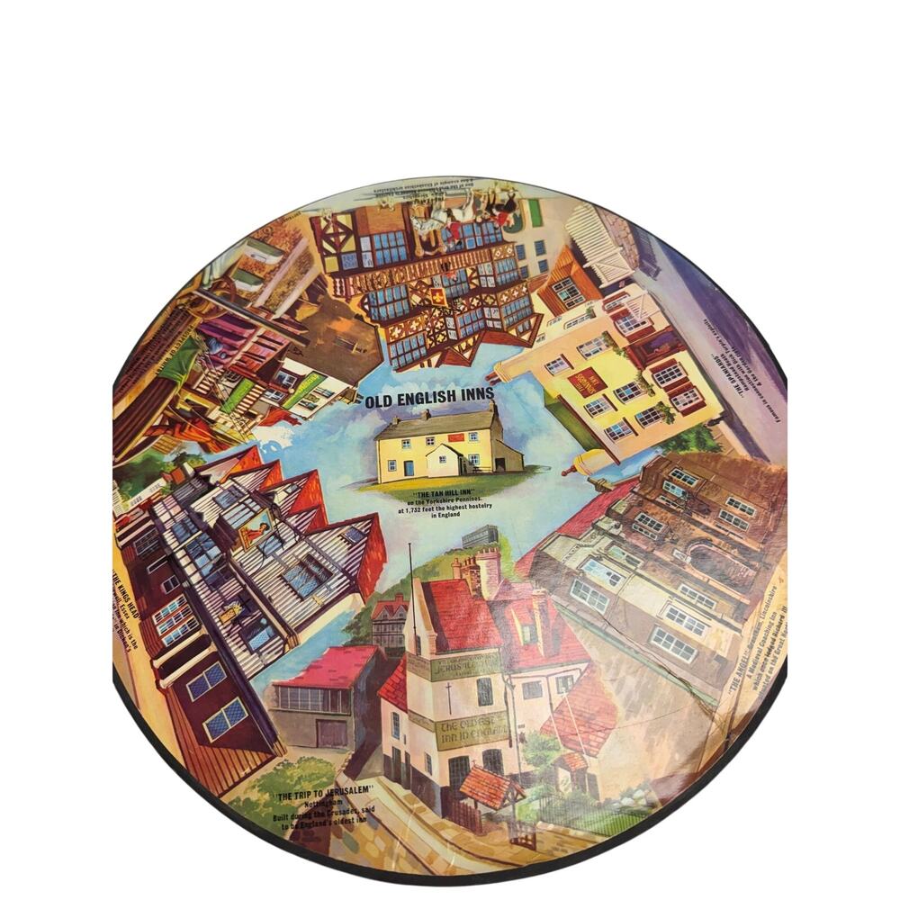 Vintage Springbok "Old English Inns" Jigsaw Puzzle 500+ pc Complete